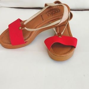 Red Sandal comfortable light weight